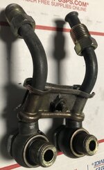 90 style oil cooler fittings