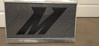 1G Mishimoto X-Line Performance Aluminum Radiator For Sale - Fits In Either 1G Or 2G