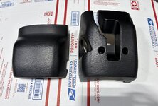2G Black Steering Column Plastics