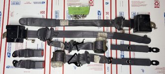 2G Grey Seatbelts ( ALL )