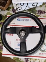 Momo steering wheel