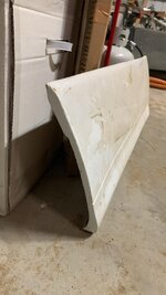 WTB - 1GB passenger door exterior lower door cladding