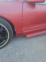 Driver Side Front Side Skirt End for 97-99