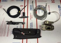 2G Hatch/Gas Door Lever, Release Cables, Hatch Latch, Gas Door Latch