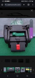 Sunroof handle