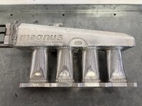 Magnus Motorsports sheetmetal intake manifold