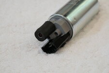 DSC01466  Walbro 255 with soft viton tubing over the outlet pipe.JPG