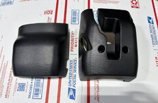 2G Black Steering Column Plastics