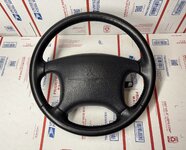 2G Black Leather Steering Wheel ( phenomenal condition )